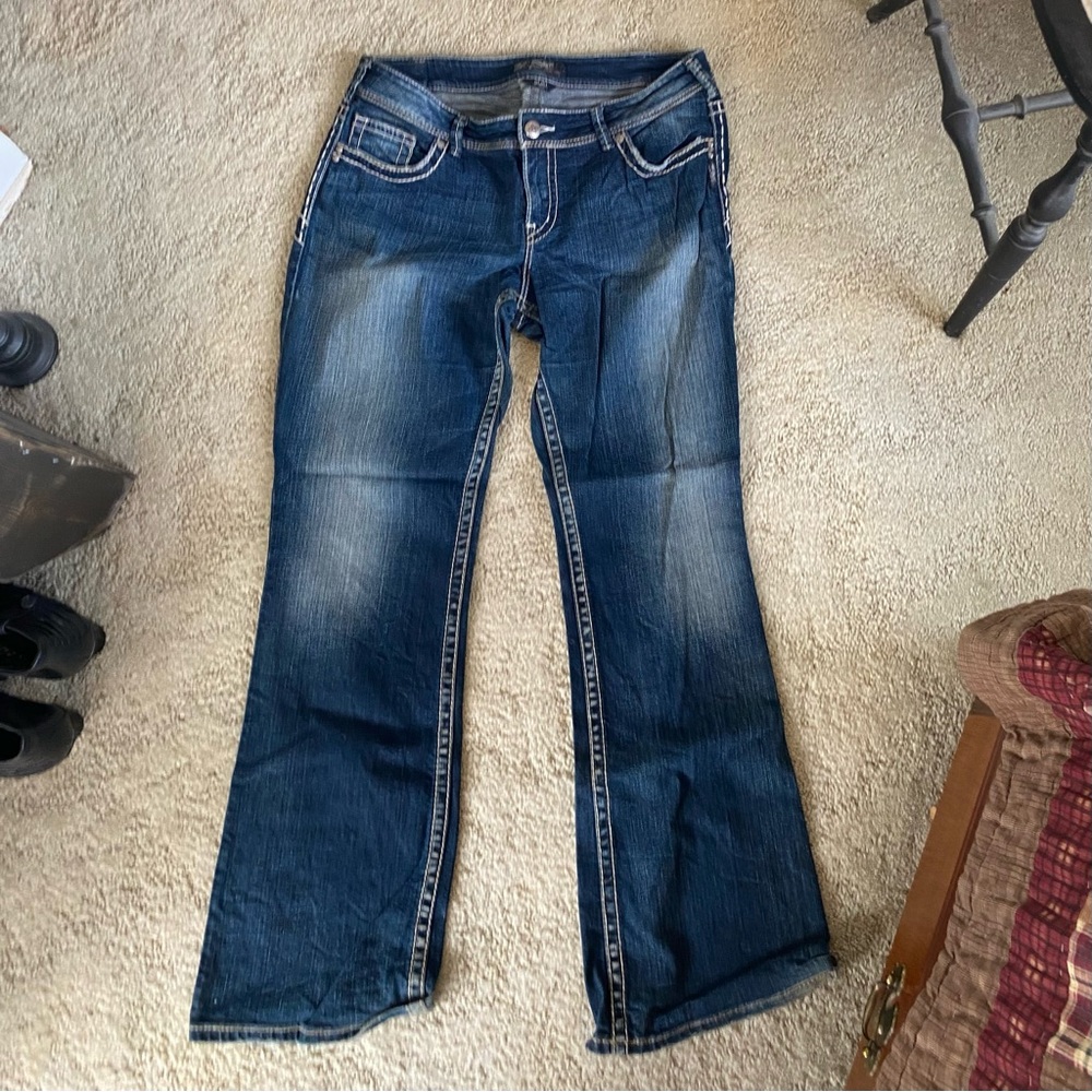 Silver Jeans-Suki Boot Cut-14-VGUC (Pair #1)